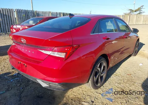 2021 Hyundai Elantra Sel из США, поврежденный, VIN KMHLN4AG5MU199557